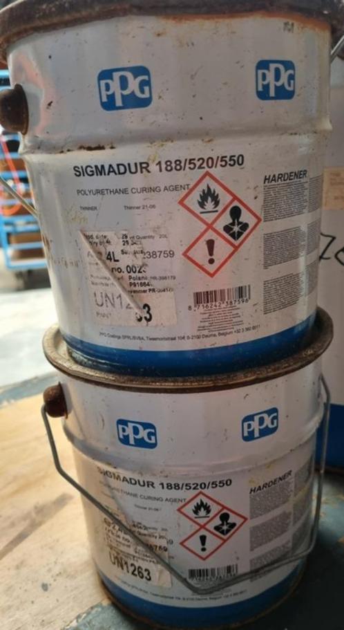 SIGMA 2K EPOXY Betoncoating - Betonverf - Garage Vloercoatin, Doe-het-zelf en Bouw, Verf, Beits en Lak, Zo goed als nieuw, Lak