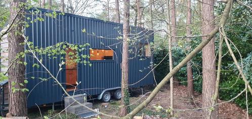 Zeer moderne Tiny House op dubbelas Vlemmix chassis., Caravans en Kamperen, Stacaravans, tot en met 2, Ophalen