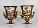 Vases Crown Derby anciens (années 1820), Antiquités & Art, Enlèvement ou Envoi