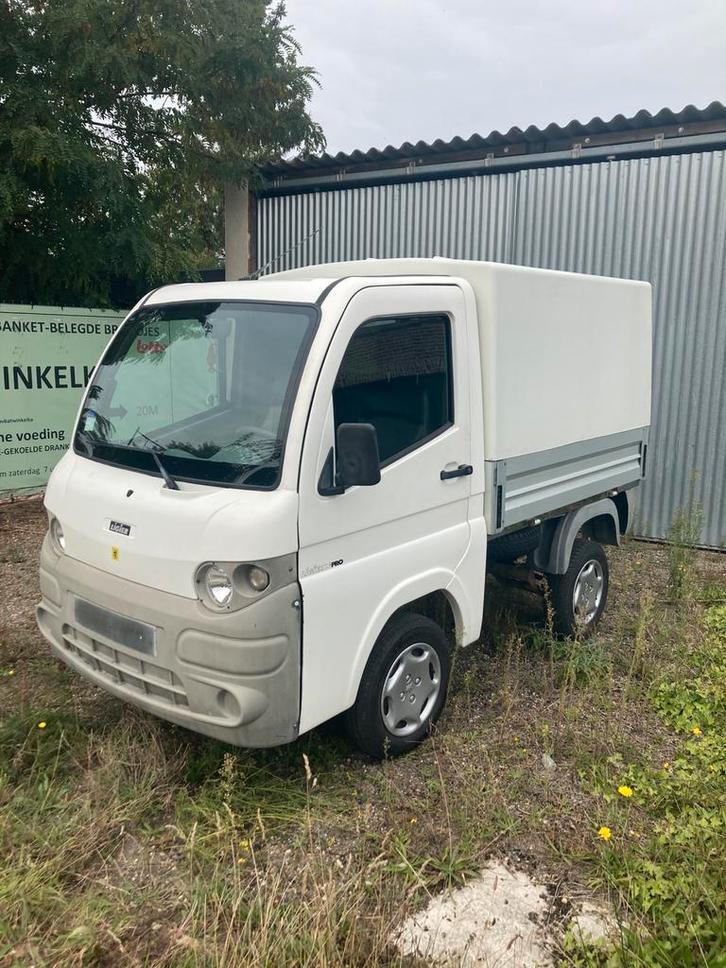 Ligier xpro 45km/u, Auto's, Bestelwagens en Lichte vracht, Particulier, Overige merken, 2 deurs, Automaat, Wit, Grijs, Kunstmatig leder