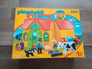 Playmobil 123 - Meeneemboerderij COMPLEET 