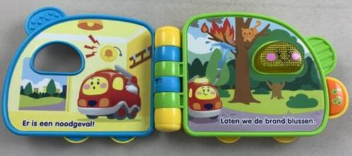 Vtech Toet Toet Auto's Baby Speelgoed Boek Bart Brandweer, Kinderen en Baby's, Speelgoed | Vtech, Gebruikt, Ophalen of Verzenden