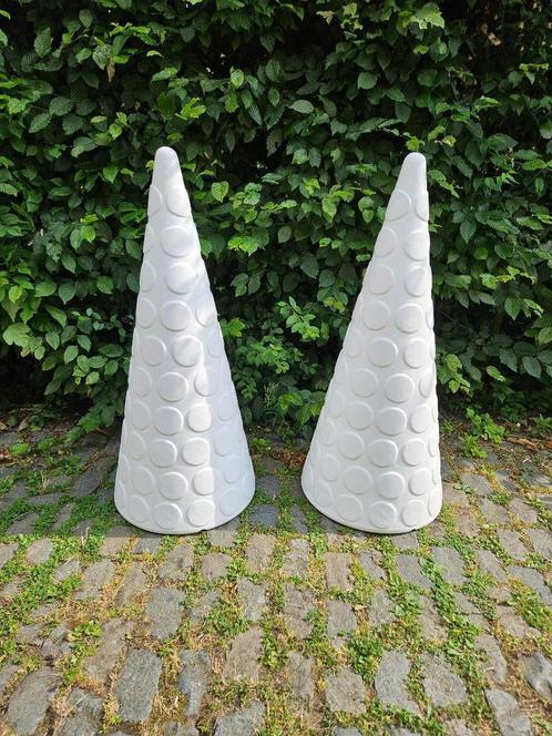 2 x New garden decoratieve kunststof tuinkegel - kerstboom, Tuin en Terras, Tuinbeelden, Zo goed als nieuw, Overige typen, Kunststof