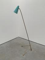 Vintage adjustable floorlamp Gilardi & Barzaghi, Ophalen, Gebruikt, Mid Century Modern, Metaal