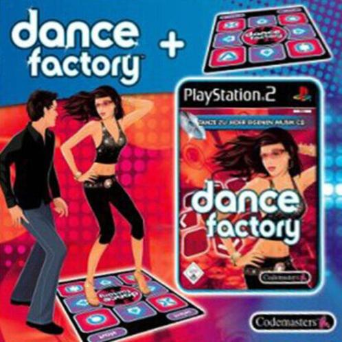 Sony PlayStation 2 Dance Factory dansmat en spel game PS2, Games en Spelcomputers, Games | Sony PlayStation 2, Gebruikt, Ophalen of Verzenden