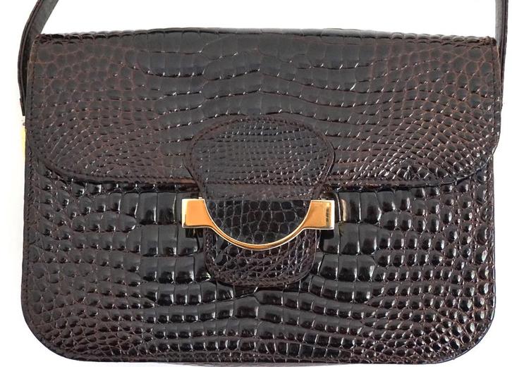 Sac à main Vintage Giovanni Borri Milano, Bijoux, Sacs & Beauté, Sacs | Sacs Femme, Comme neuf, Sac à main, Brun, Enlèvement ou Envoi