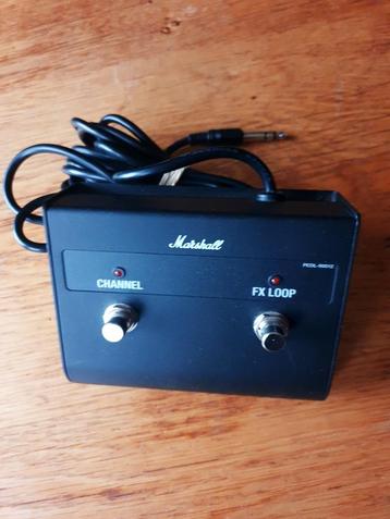 Marshall foot switch pedal FX loop, Musique & Instruments, Enlèvement, Comme neuf