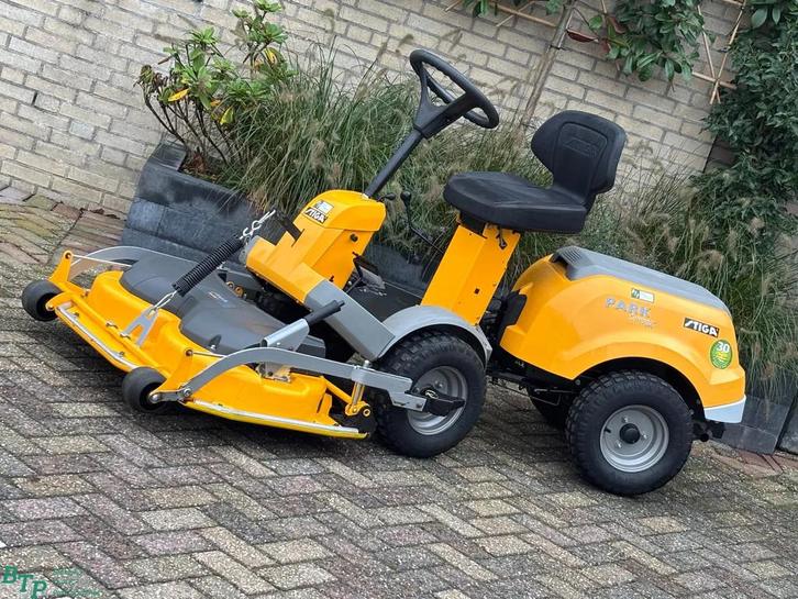 Stiga gebruikte Park Compact 95cm mulch frontmaaier, Tuin en Terras, Zitmaaiers, Gebruikt