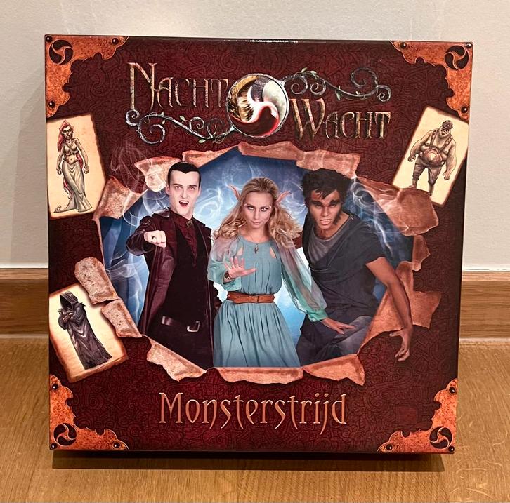 Nachtwacht Monsterstrijd Gezelschapsspel, Hobby en Vrije tijd, Gezelschapsspellen | Bordspellen, Zo goed als nieuw, Ophalen