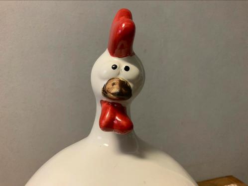 Poulet en porcelaine, Maison & Meubles, Accessoires pour la Maison | Autre, Comme neuf, Enlèvement ou Envoi