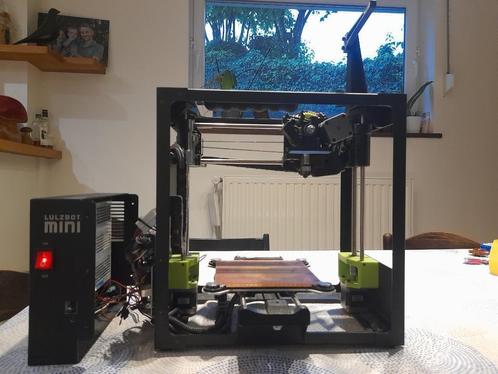 Lulzbot Mini 3D-printer + filament spoelen, Computers en Software, 3D Printers, Gebruikt, Ophalen