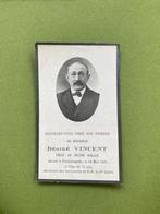 Desire VINCENT x Aline BALLE 1858 1929 Froidchapelle, Verzamelen, Bidprentjes en Rouwkaarten, Ophalen of Verzenden, Bidprentje