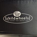 Childwheels Reisbed 60x120cm canvas bruin + Wieltjes, Kinderen en Baby's, Reisbedje, Gebruikt, Ophalen of Verzenden
