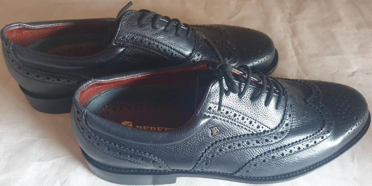 Berkelmans nette veterschoenen mt 46, Kleding | Heren, Schoenen, Nieuw, Veterschoenen, Zwart, Ophalen of Verzenden