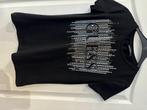 Guess Nieuwe zwarte t-shirt met km en print Maat: Large, Nieuw, Maat 42/44 (L), Ophalen of Verzenden, Guess