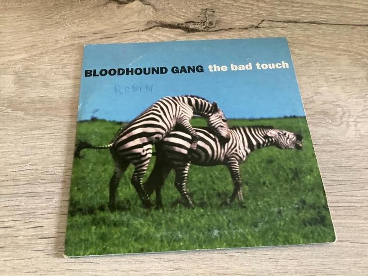 Bloodhound Gang single ( The bad touch) (1999), Cd's en Dvd's, Cd Singles, Zo goed als nieuw, Pop, 2 t/m 5 singles, Ophalen of Verzenden