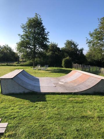 skate-ramp, Enlèvement, Utilisé