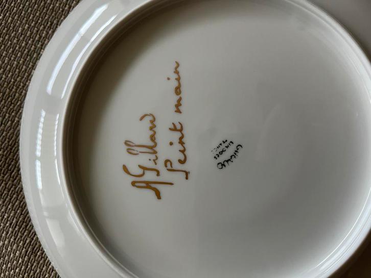 Limoges met goud handgeschilderd servies 118 stuks, Antiek en Kunst, Antiek | Servies compleet, Ophalen