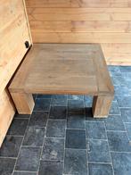 Massieve salontafel 100x100x40 hoog. Zeer zwaar!!, Huis en Inrichting, Tafels | Salontafels, Ophalen, Gebruikt, 50 tot 100 cm