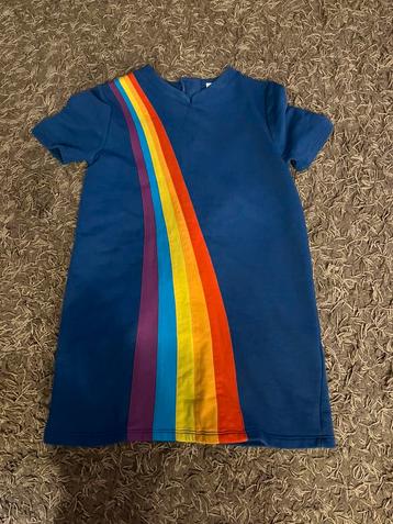 Regenboog kleed k3 maat 134 beschikbaar voor biedingen
