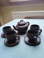 Oude Volledige Chinese Yixing Zisha Kleitheeservies, Antiek en Kunst, Antiek | Servies compleet, Ophalen