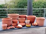 Pots & coupelles en terre cuite, Jardin & Terrasse, Pots de fleurs, Terracotta, Rond, Balcon, Enlèvement