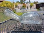 Antieke glazen plas fles. 0486 215927, Antiek en Kunst, Ophalen