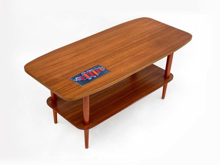 salontafel jaren 60 Scandinavische stijl, Verzamelen, Retro, Huis en Inrichting, Ophalen