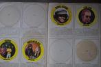 JOEPIE STICKERS PARADE 1973 ALBUM MET 85/118 STICKERS, Ophalen of Verzenden, Gebruikt, Meerdere stickers