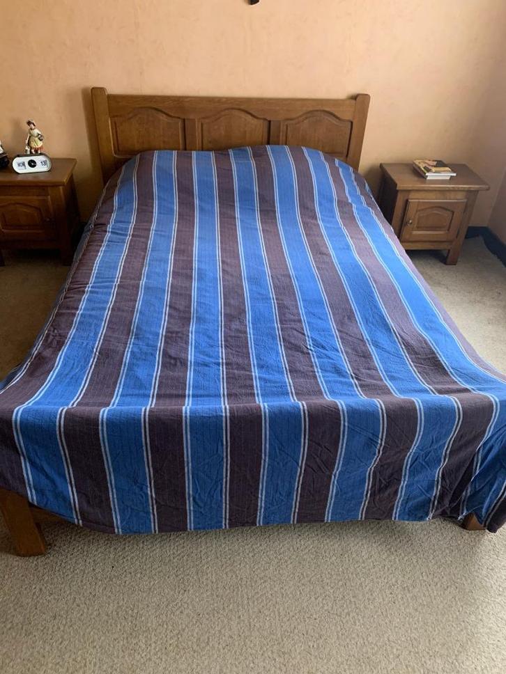 2 volledige retro slaapkamers – eik en hout, Huis en Inrichting, Slaapkamer | Complete slaapkamers, Ophalen