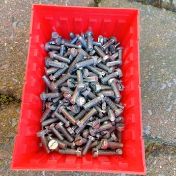bakje met schroeven M4 beschikbaar voor biedingen
