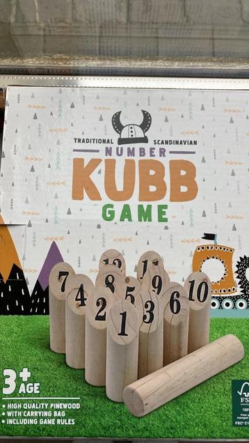 NUMBER KUBB GAME