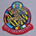 31 SQN Kleine Brogel Nato Tigermeet 1978, Verzamelen, Ophalen of Verzenden, Luchtmacht, Embleem of Badge