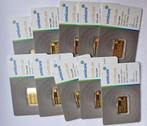 10 lingots d'or Umicore de 2,5 grammes, Enlèvement ou Envoi, Or