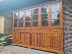 Teak xxl 300cm buffetkast/vitrinekast GRATIS LEVERING, Huis en Inrichting, Kasten | Buffetkasten, 200 cm of meer, Teakhout, Ophalen of Verzenden