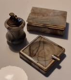 Vintage marmeren rookset, Antiek en Kunst, Ophalen of Verzenden