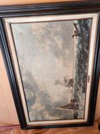 schilderij. 83x120 van De Velbe, Antiek en Kunst, Ophalen