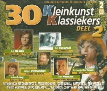 2CD-BOX * 30 KLEINKUNST KLASSIEKERS - Deel 2 beschikbaar voor biedingen