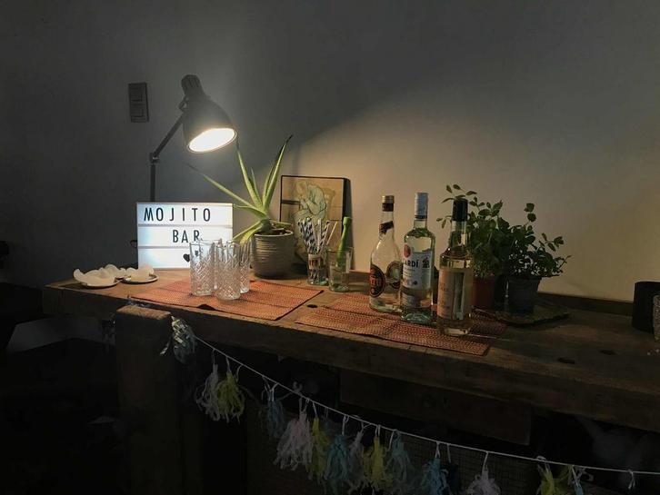 Oude werkbank, Antiek en Kunst, Antiek | Meubels | Tafels, Ophalen