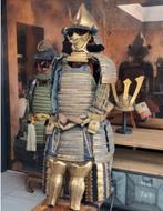 Japanse antieke Eboshi Yoroi keizerlijke samurai pantserset, Verzamelen, Militaria | Algemeen, Zwaard of Sabel, Landmacht