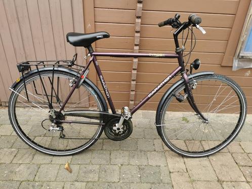 Herenfiets Tyros  Marathon Gripshift 7versnelling goed staat, Fietsen en Brommers, Fietsen | Heren | Herenfietsen, Gebruikt, Overige merken