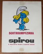 Les Schtroumpfs calendrier 1972 Peyo Smurfen Portugal, Verzamelen, Stripfiguren, Ophalen of Verzenden, Smurfen, Gebruikt, Plaatje, Poster of Sticker