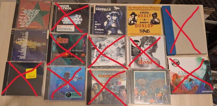 CD's U2, Isabelle A, Gorki, Athlete, Bonzai, I love the 90s, Cd's en Dvd's, Cd's | Pop, Gebruikt, 1980 tot 2000, Ophalen of Verzenden