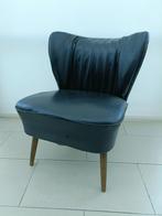 Vintage retro cocktail stoel, midcentury rode skai leder zet, Ophalen, Huis en Inrichting