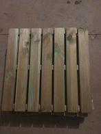Terrastegel hout, Tuin en Terras, Schuttingen, Ophalen, Minder dan 3 meter, Zo goed als nieuw, Minder dan 1 meter