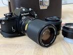 Nikon EM, Audio, Tv en Foto, Fotocamera's Analoog, Ophalen, Zo goed als nieuw, Spiegelreflex, Nikon
