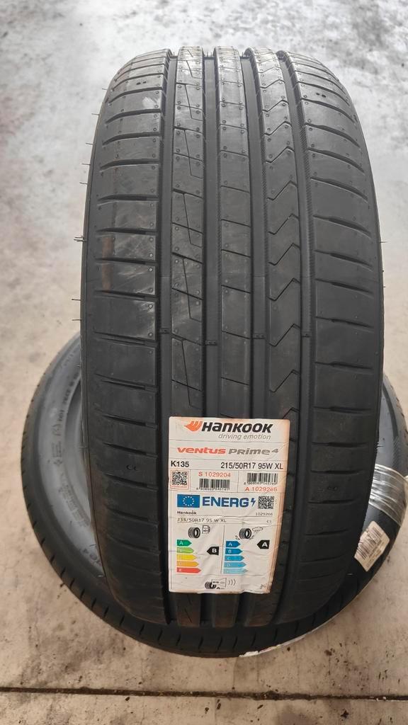 215/50r17 95w xl Hankook 85€ per stuk met plaatsen 215 50r17, Auto-onderdelen, Besturing, Audi, BMW, Citroën, Daihatsu, Ford, Honda
