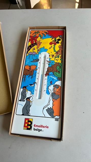 Thermomètre en émail Zack emaillerie belge, Enlèvement