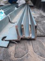 12x metalen hoekprofiel 50x50x5mm, Doe-het-zelf en Bouw, Metalen, Ophalen, Gebruikt, IJzer