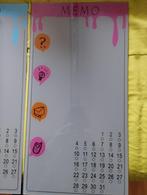Memobord lengte 50 cm roze of groen, Ophalen, Gebruikt